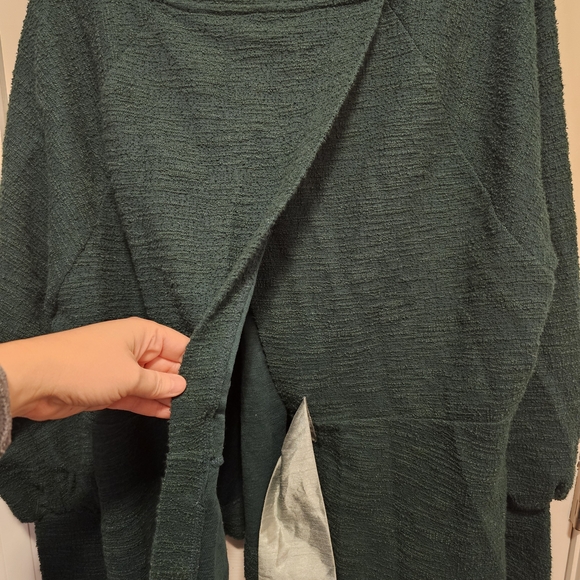 Anthropologie Green Sweater with Sage Bow - Picture 6 of 9